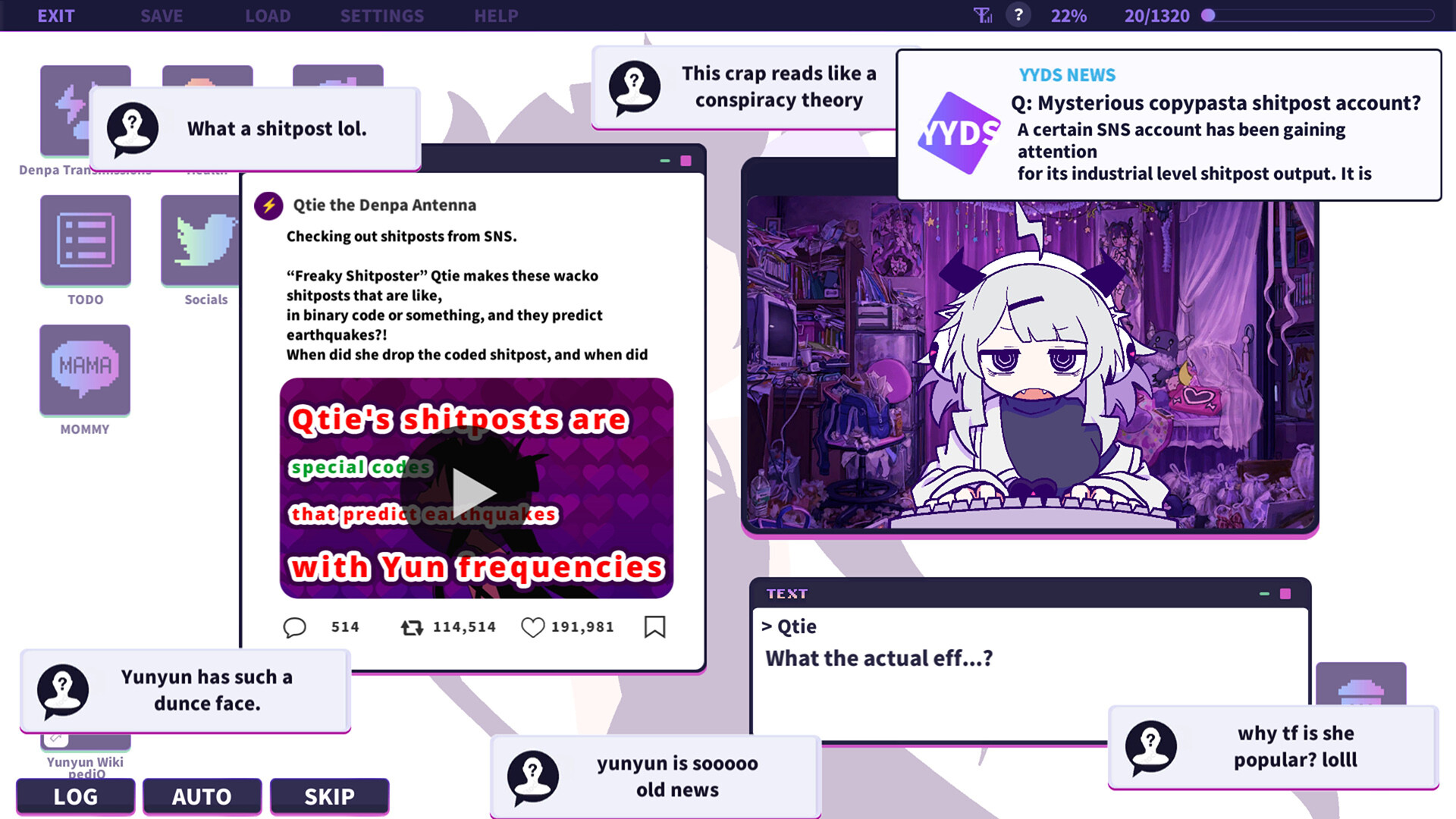 Yunyun Syndrome!? Rhythm Psychosis Demo screenshot 4