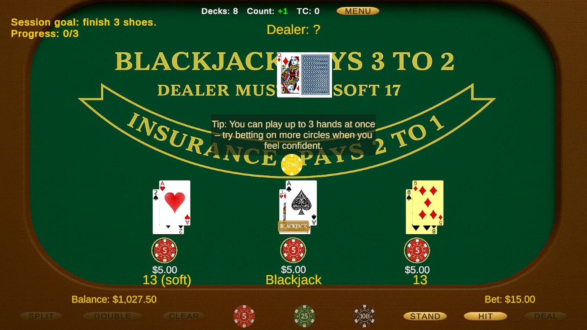 Classic Blackjack screenshot 5