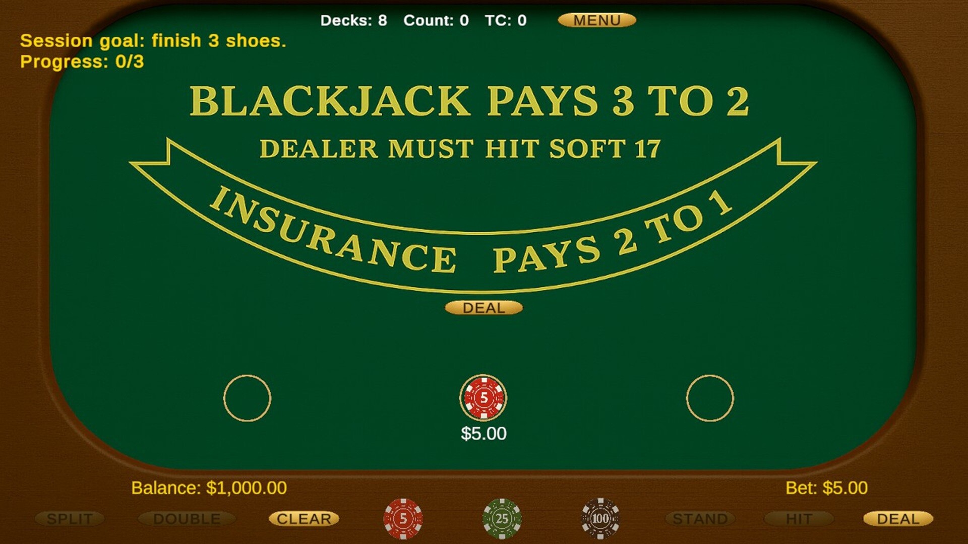 Classic Blackjack screenshot 3