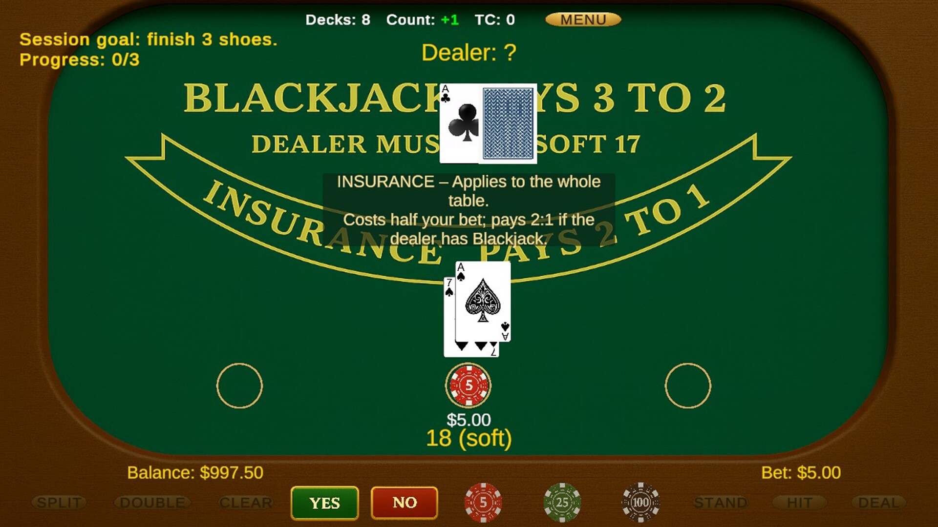 Classic Blackjack screenshot 4
