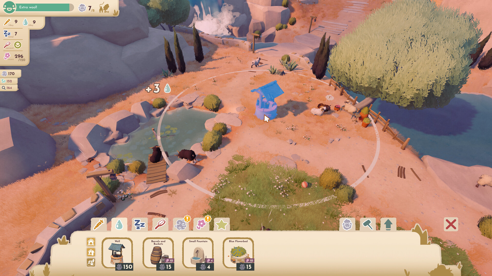 Little Sheep Valley – Cozy ranch-builder screenshot 1