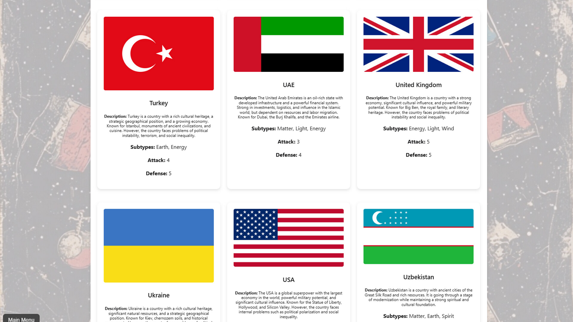 GLOBAL CONTROL COUNTRIES screenshot 3
