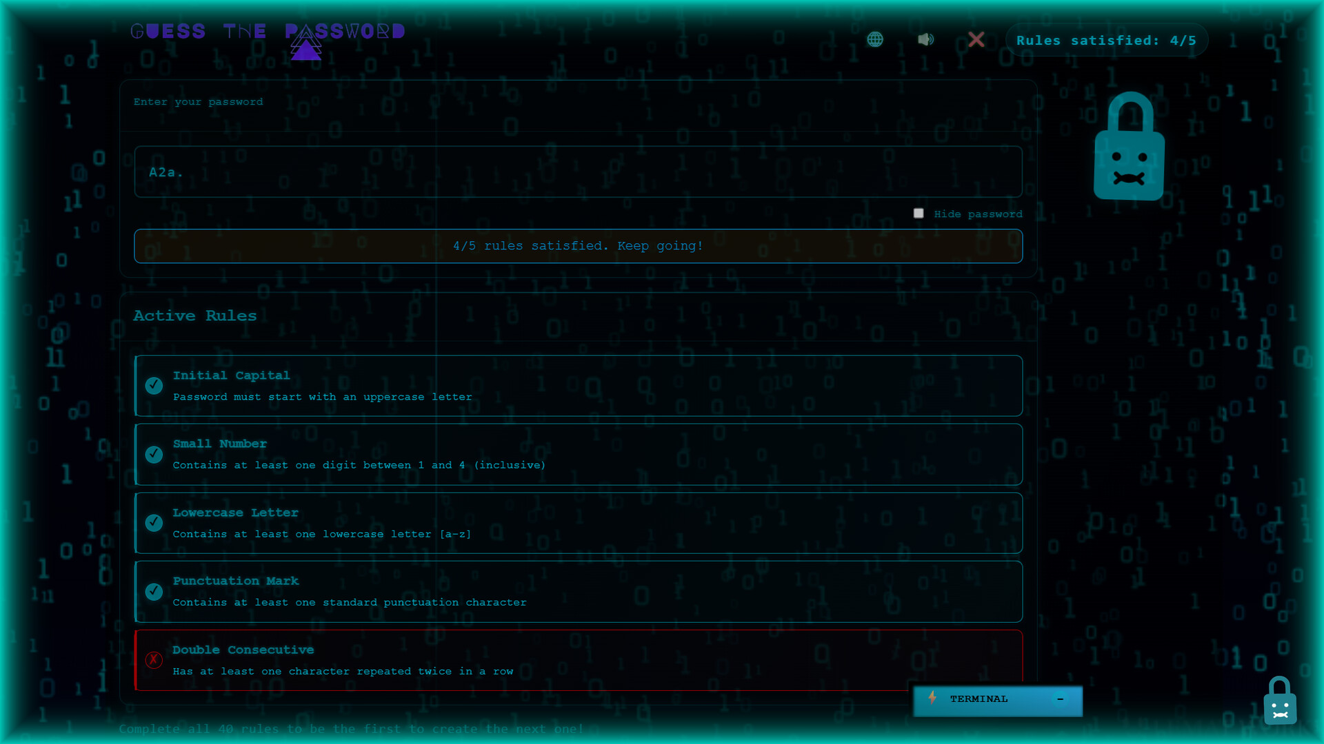 Guess The Password screenshot 1