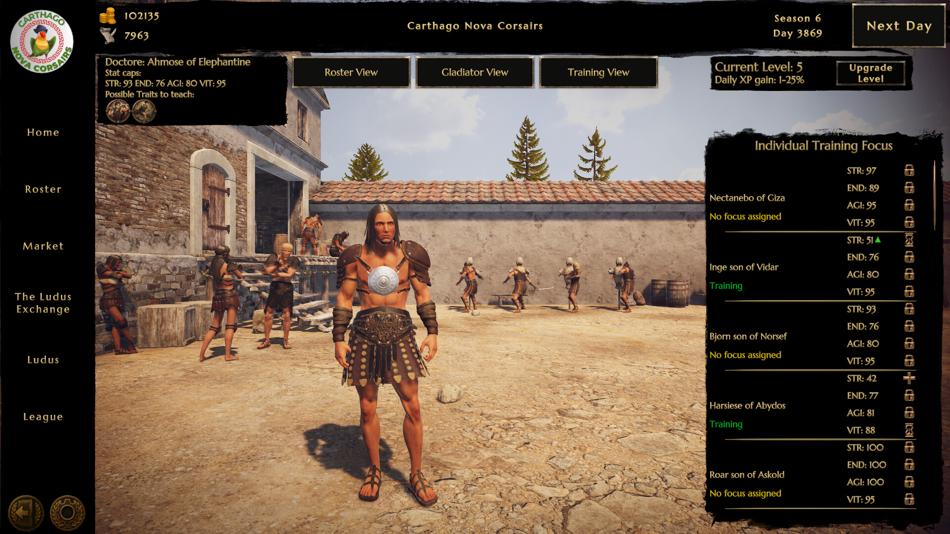 Ludus Magnatus: Gladiator Manager Simulator screenshot 7