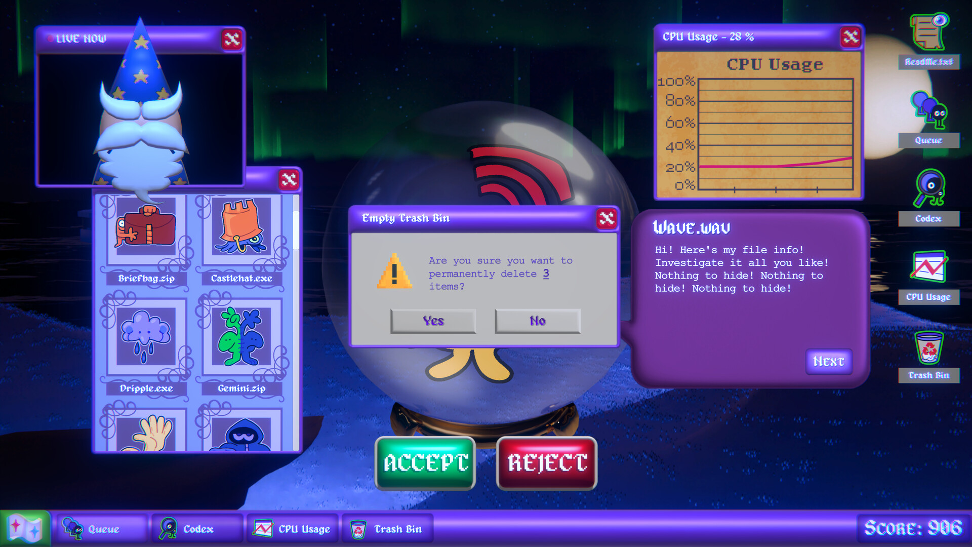 WizardWare screenshot 2