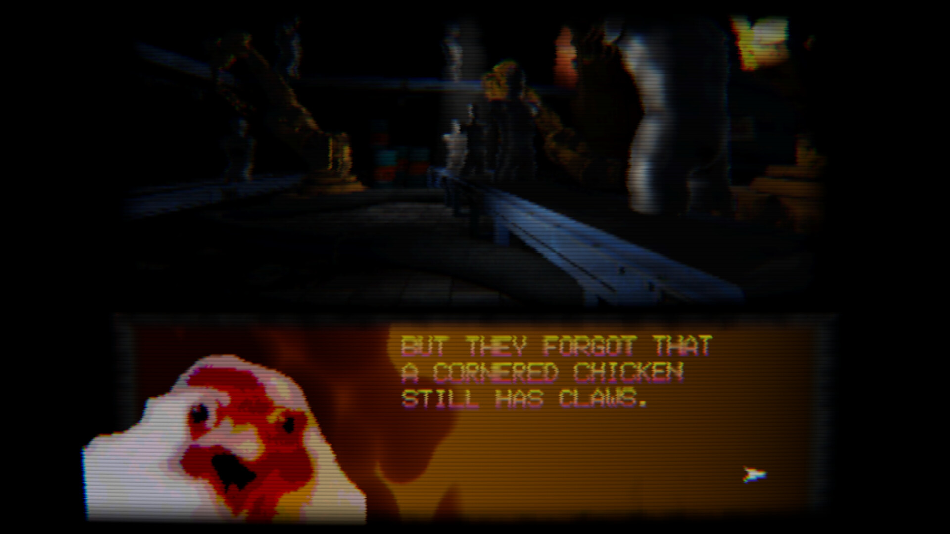 what did the chicken see screenshot 6