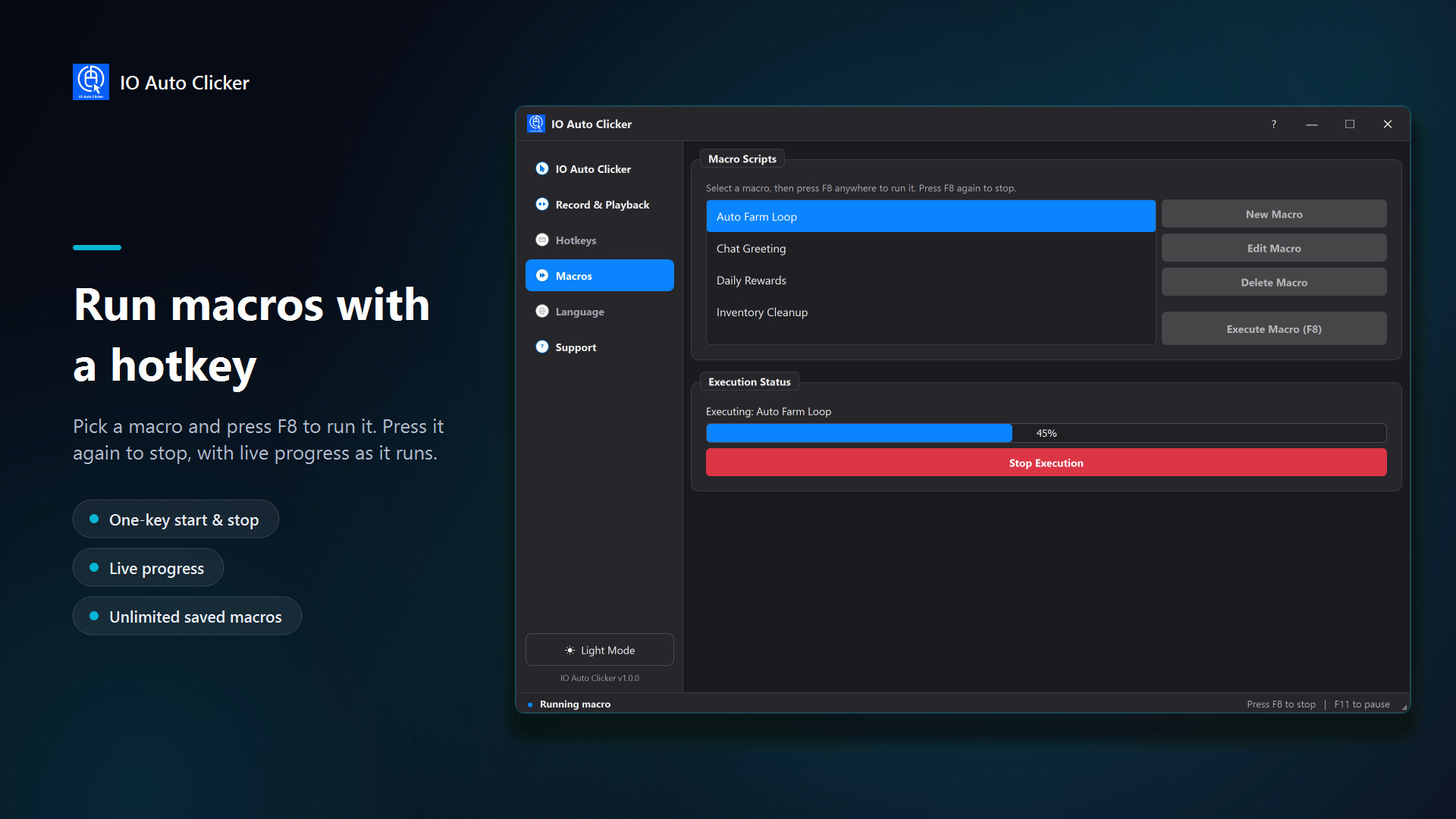 IO Auto Clicker screenshot 5