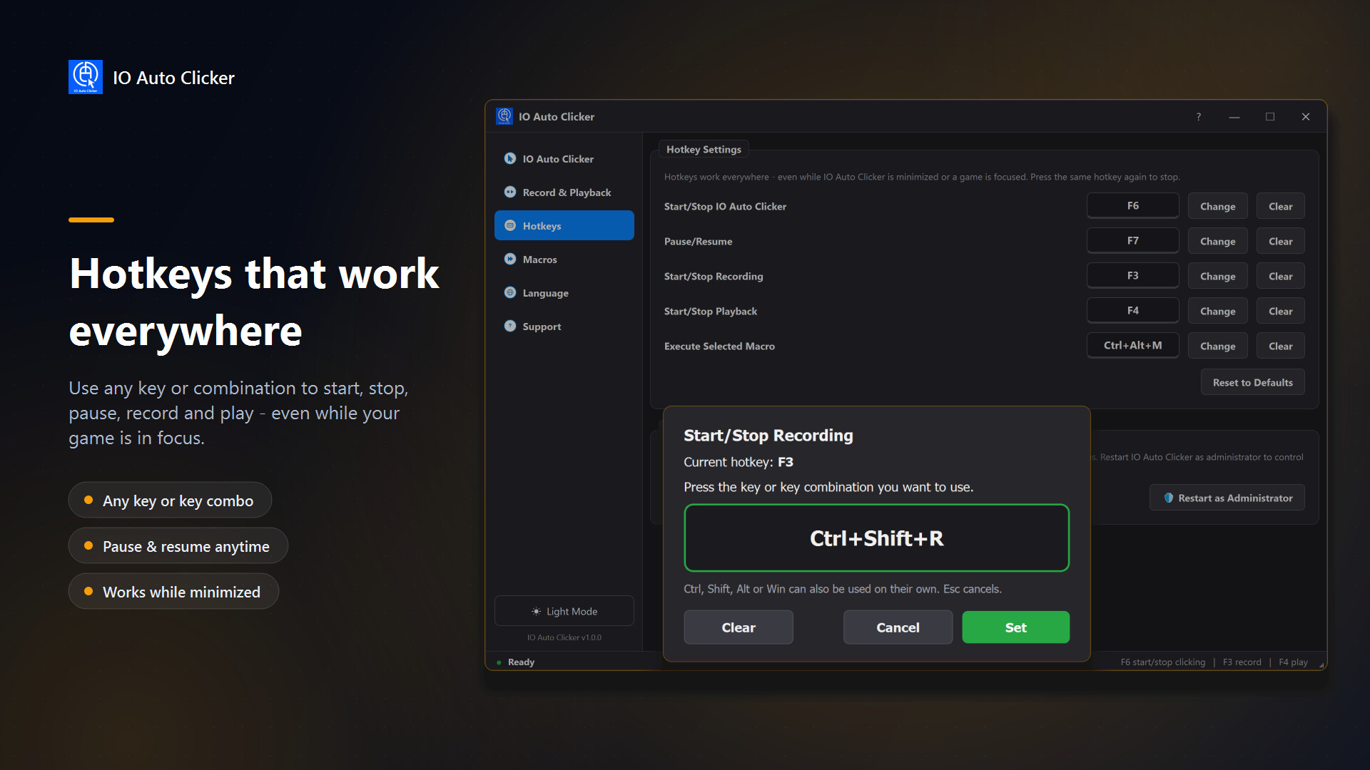 IO Auto Clicker screenshot 4