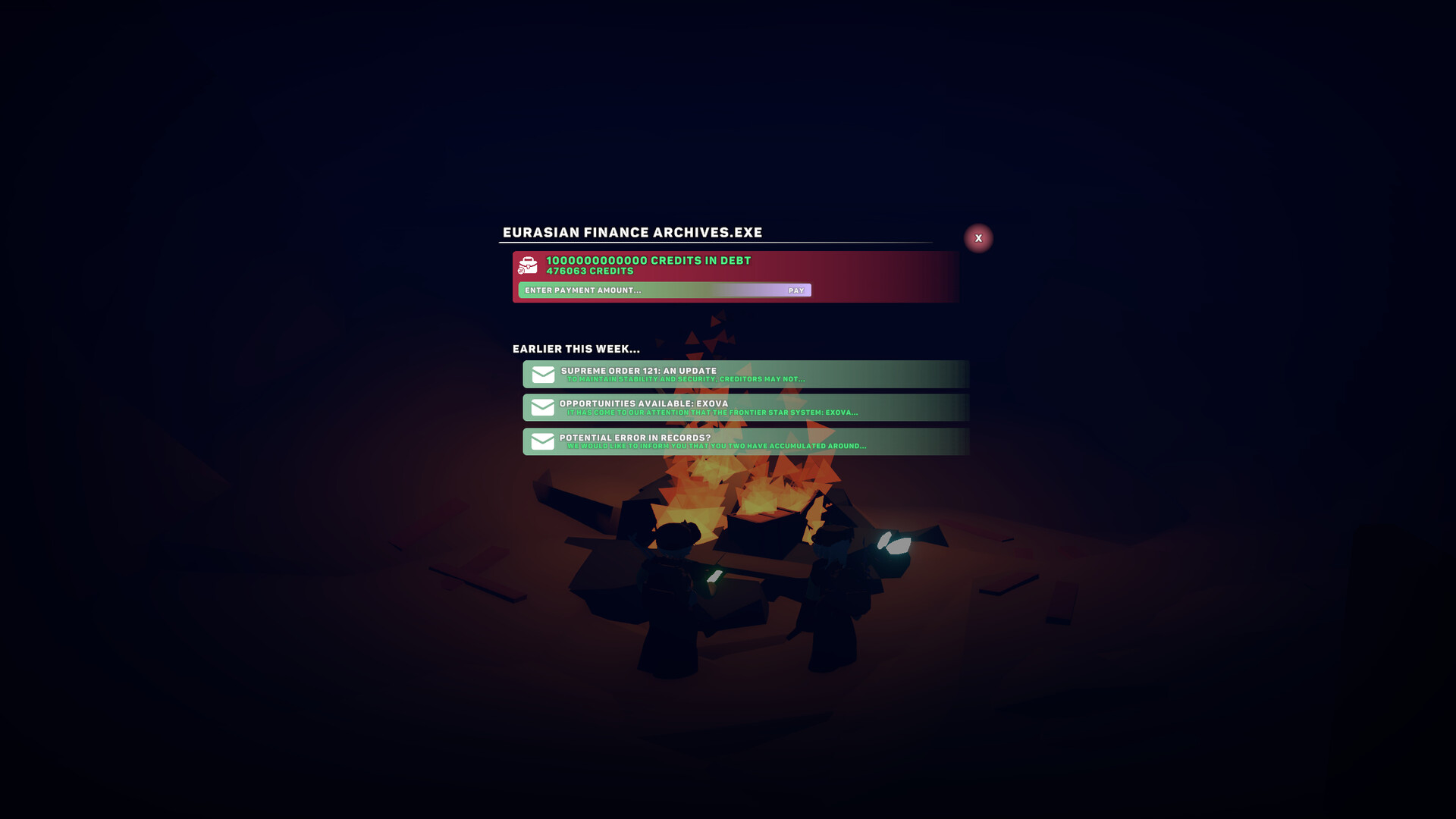 1 Trillion Credits In Debt screenshot 9