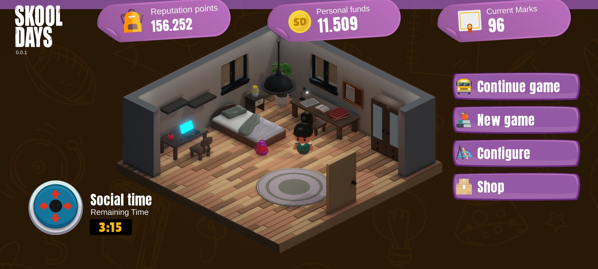 Skool Days screenshot 1