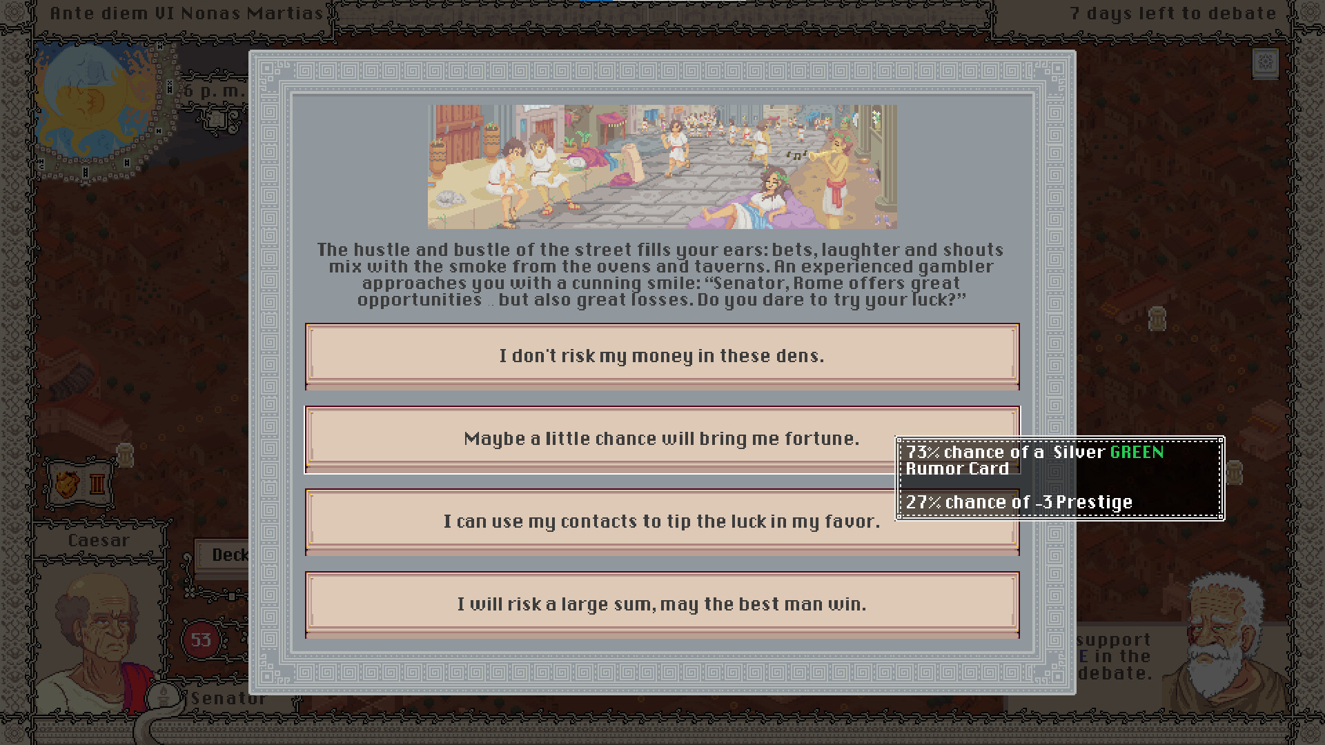 Senatus screenshot 2