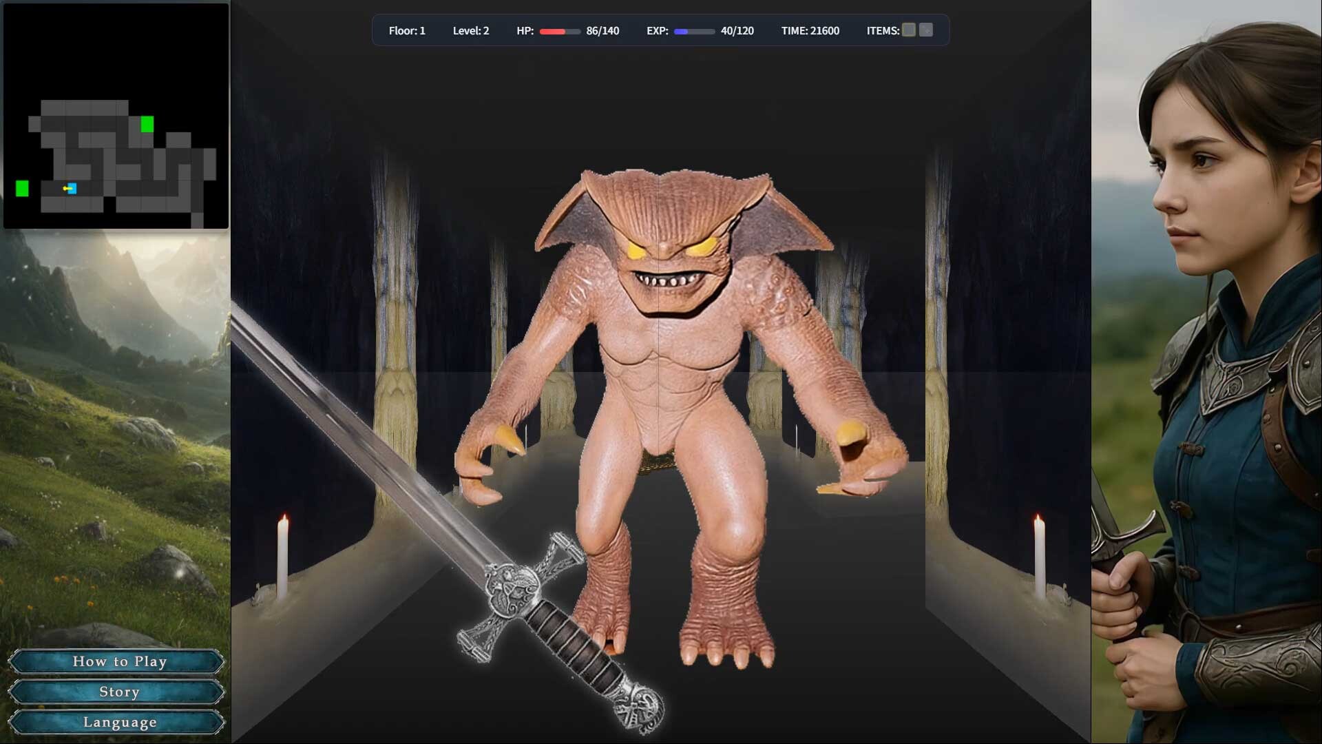 ECHOES OF THE VALKYRIE THE SWORD OF AGES screenshot 1