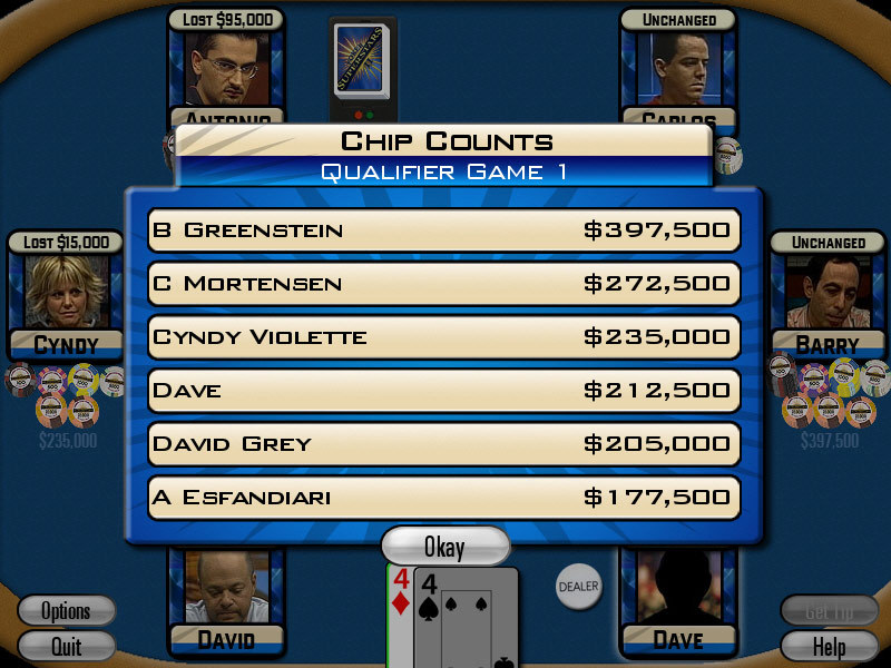 Poker Superstars II screenshot 1