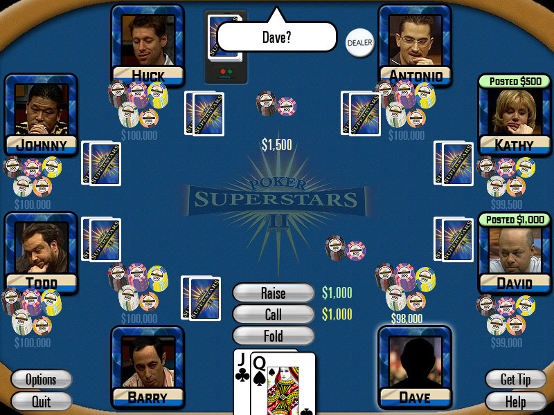 Poker Superstars II screenshot 5