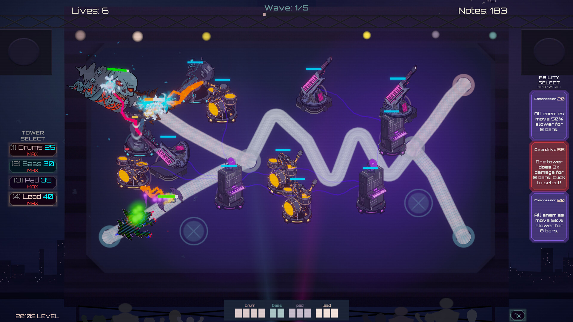 Groove Defense screenshot 4
