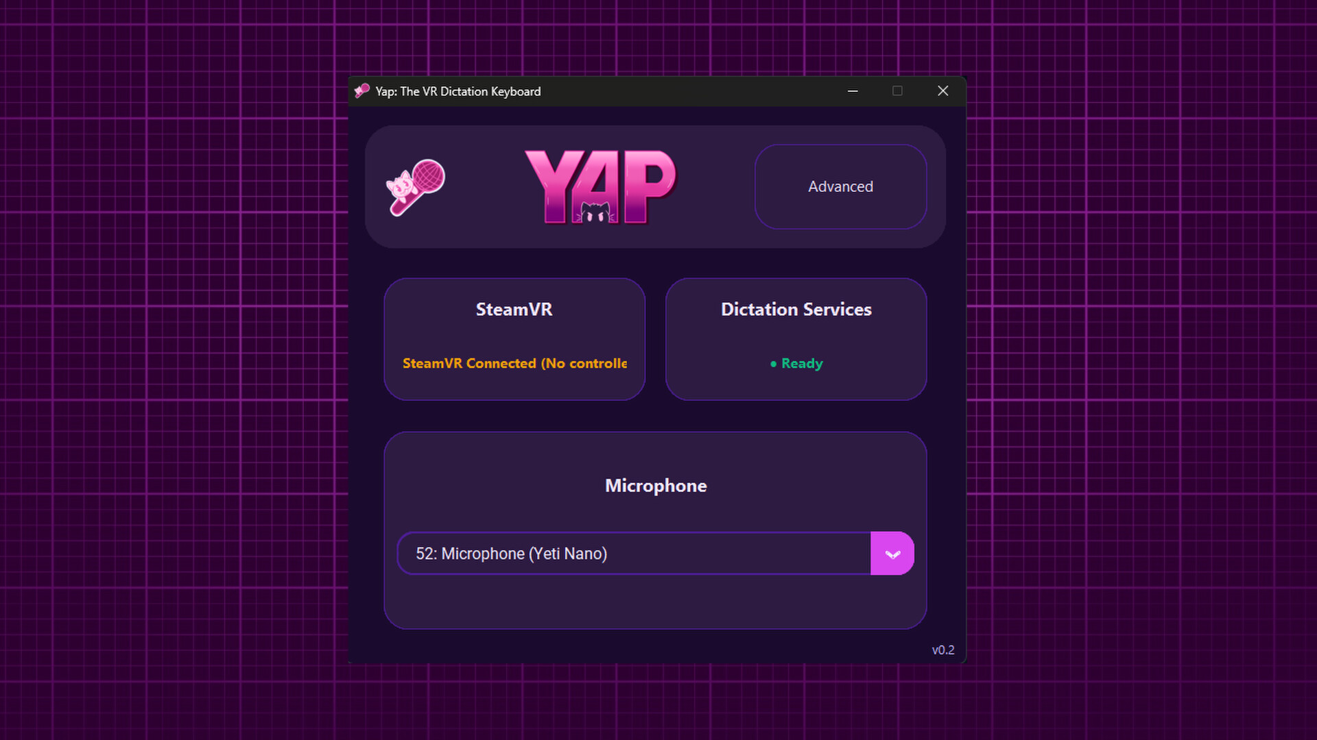 Yap: The VR Dictation Keyboard screenshot 4
