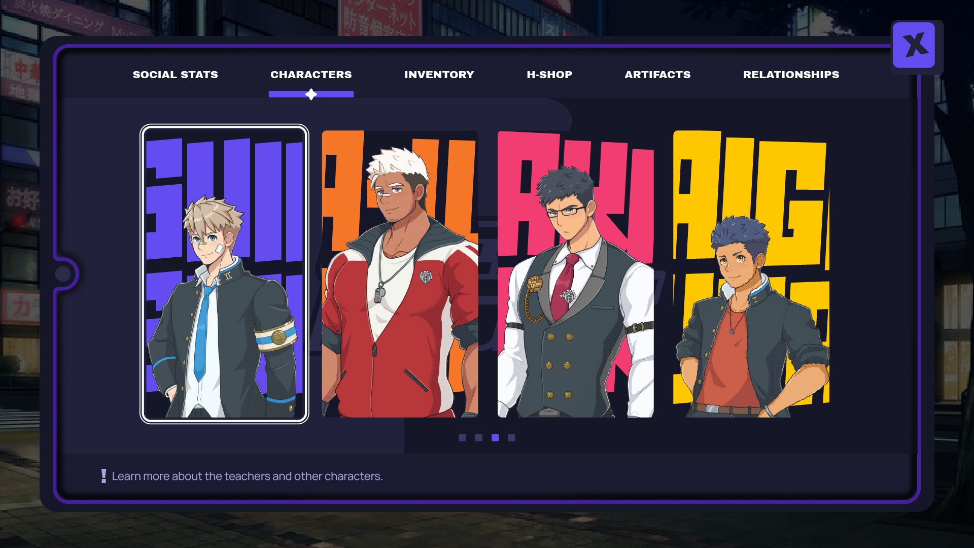 Overnight - Academy BL Romance Visual Novel screenshot 8