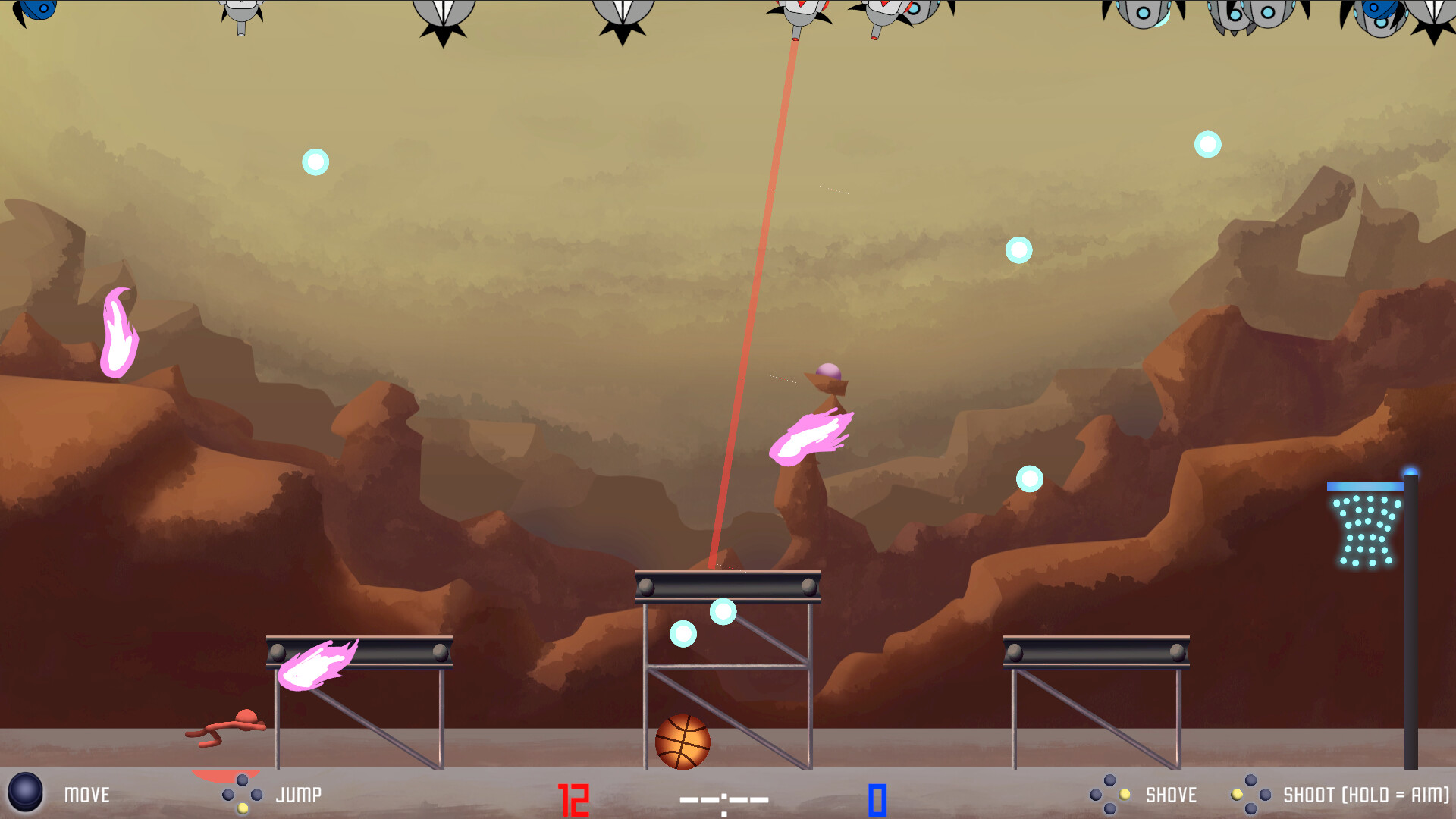 Bullet Barrage Basketball screenshot 4