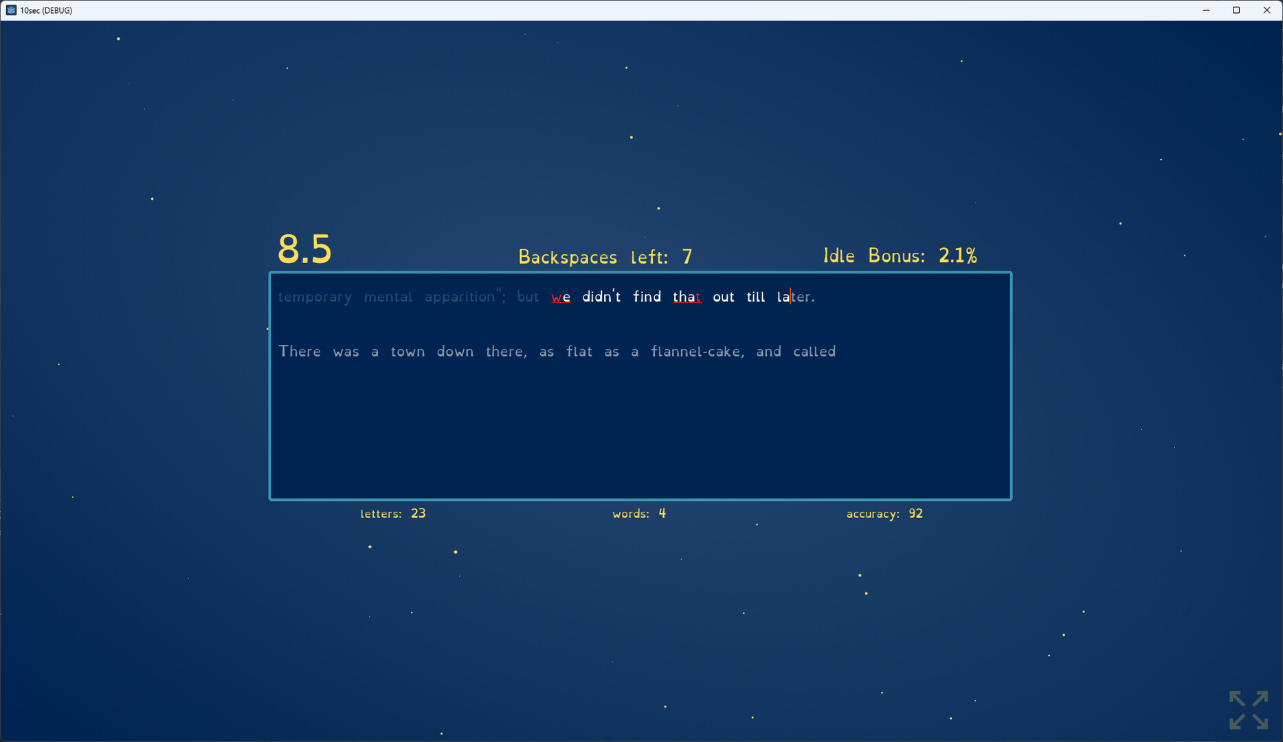 Typing Ascension screenshot 4