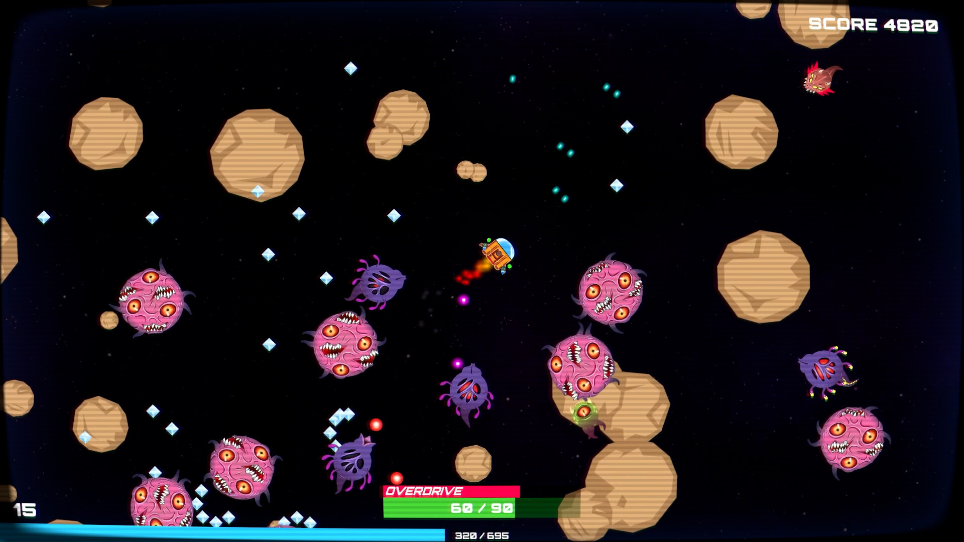 Cosmic Flesh: Overdrive screenshot 7