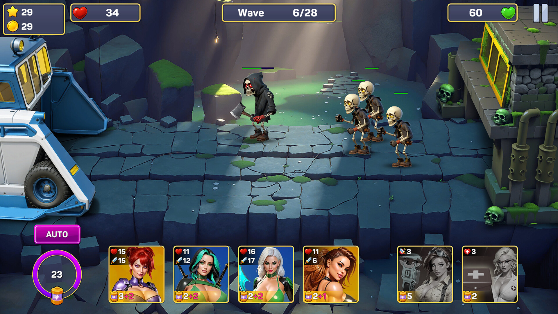 Amazons vs Zombies 🔞 screenshot 7