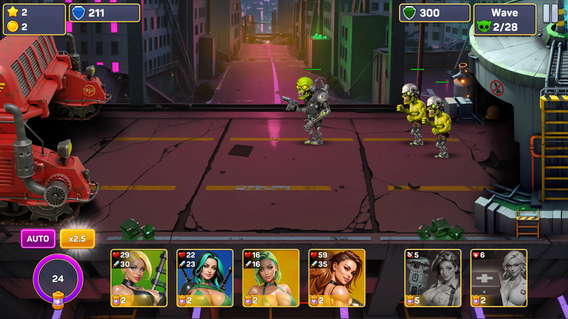 Amazons vs Zombies π screenshot 11