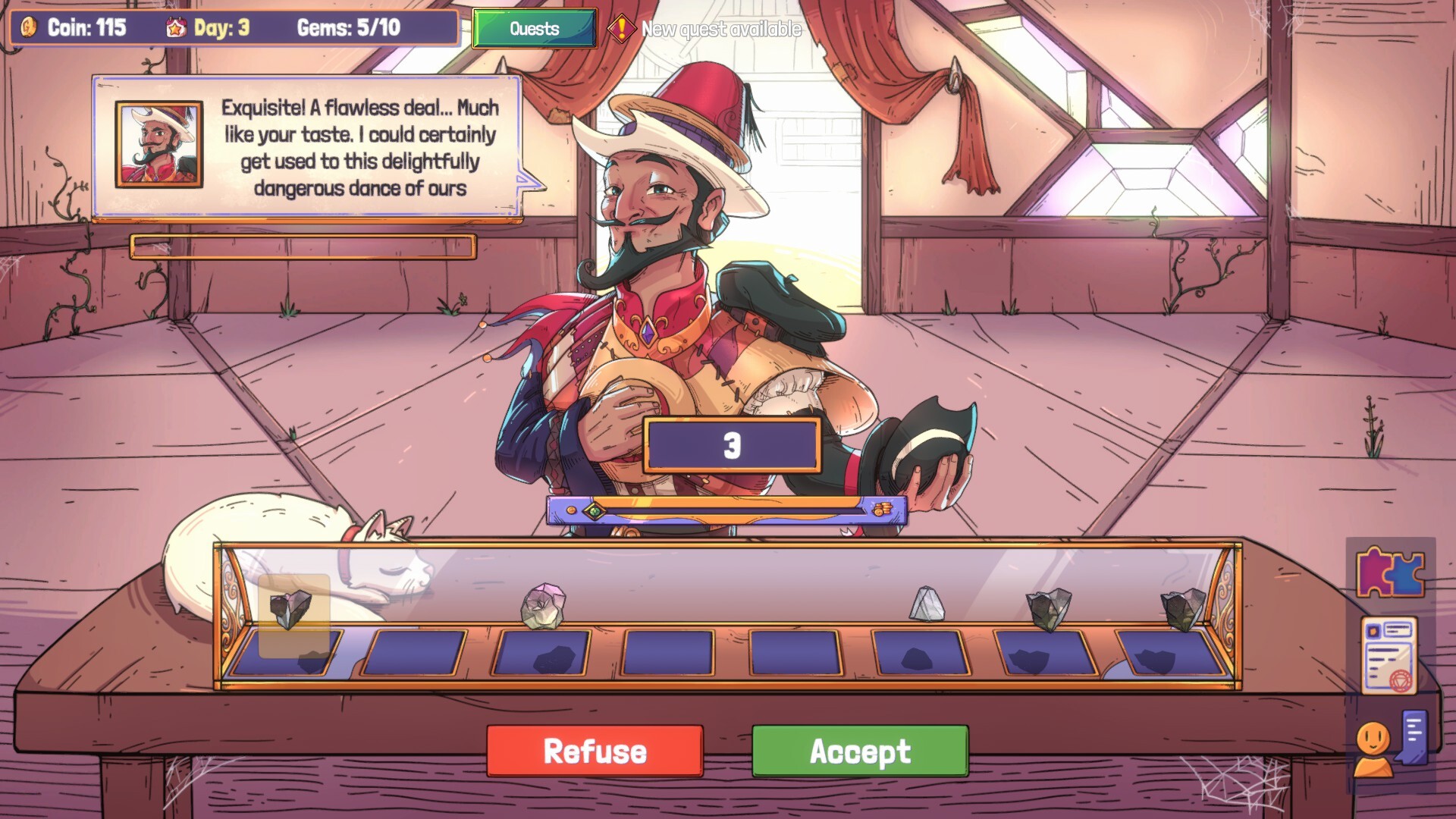 Gemmy Gems: A Cozy Shop Sim screenshot 12