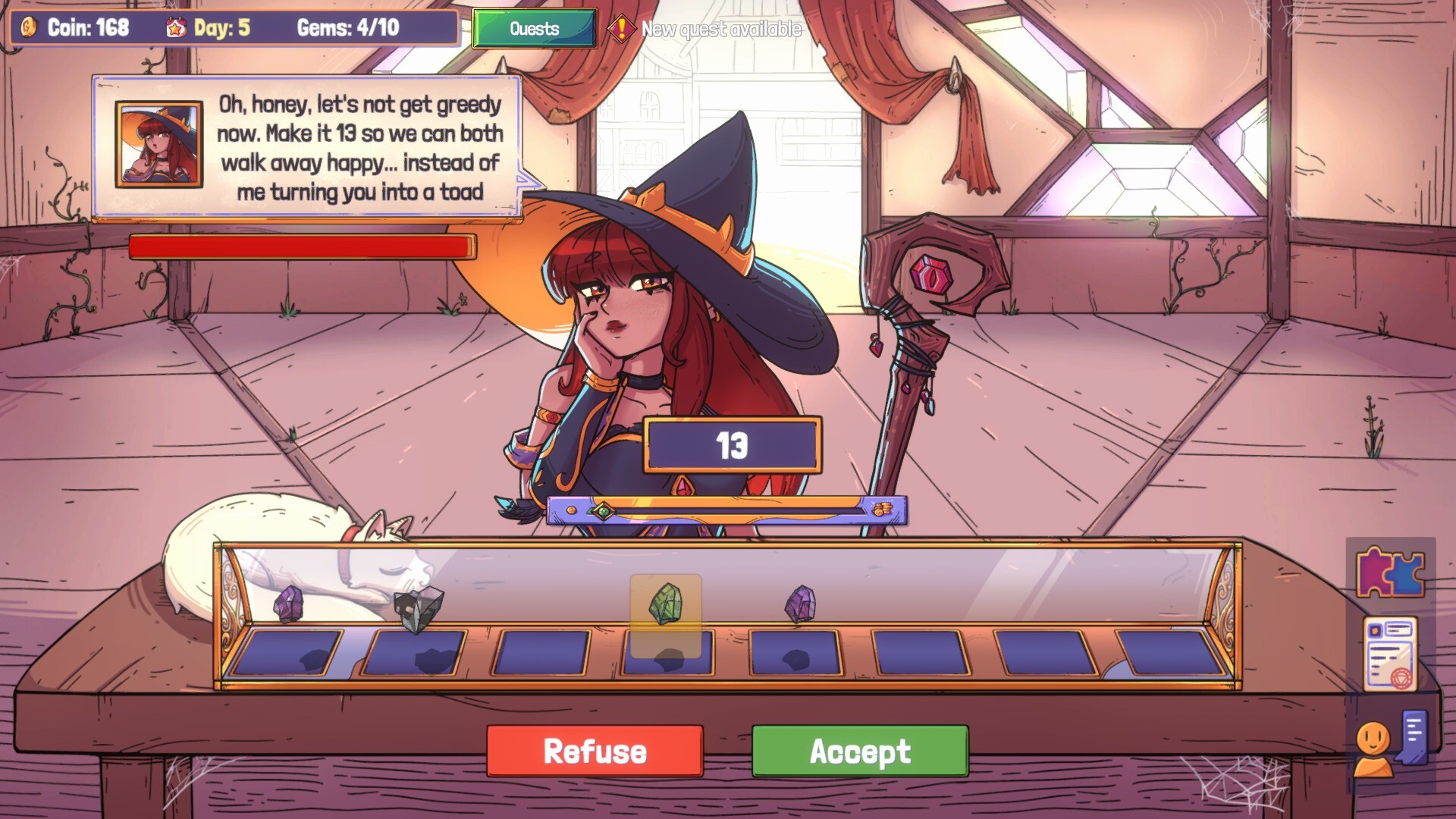 Gemmy Gems: A Cozy Shop Sim screenshot 7