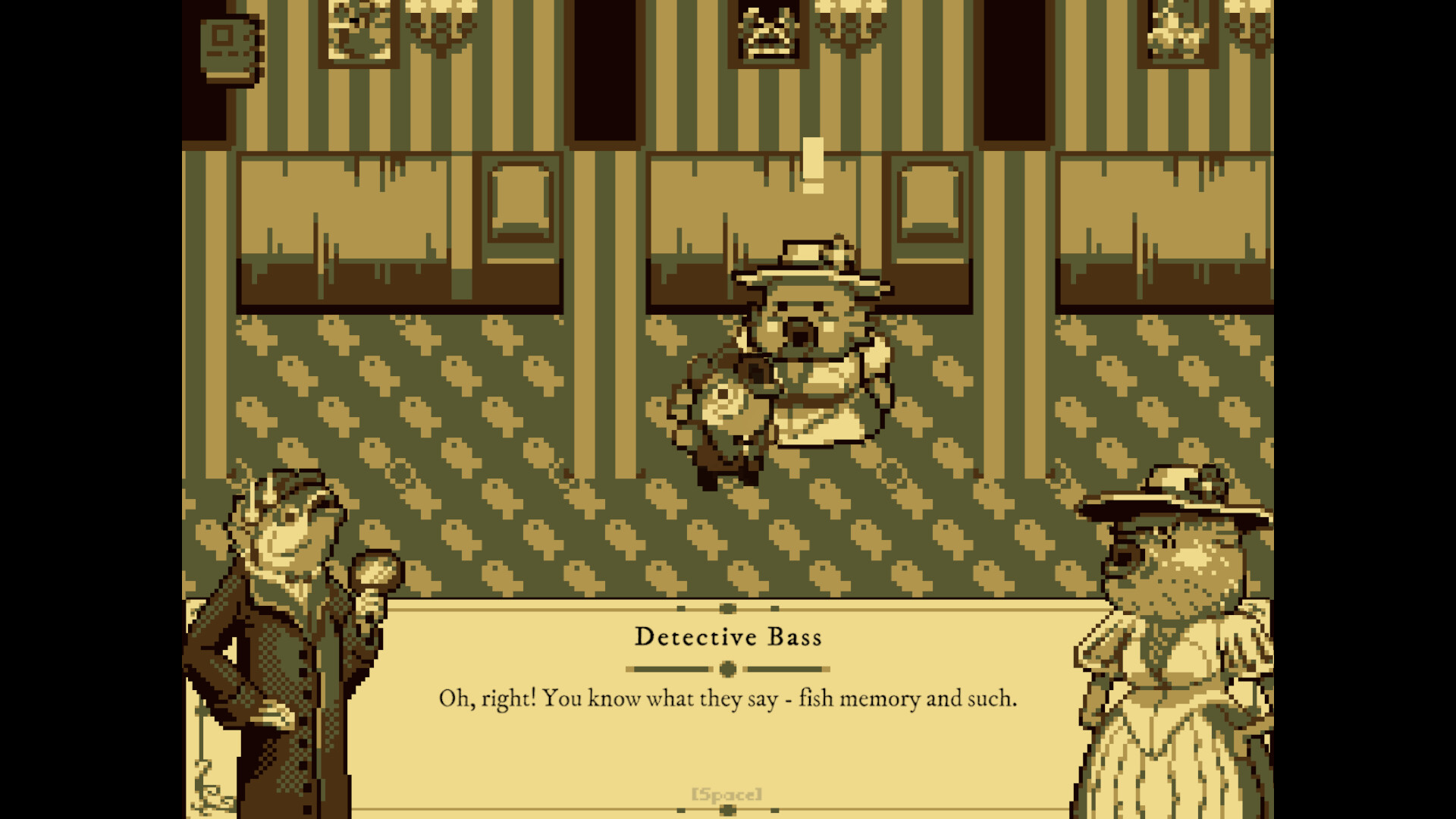 Detective Bass in Fish out of Water screenshot 1