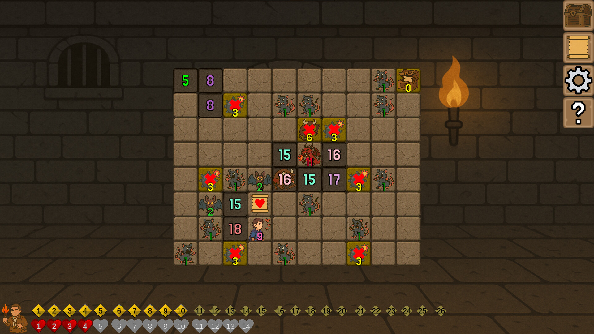 DungeonSweeper screenshot 9
