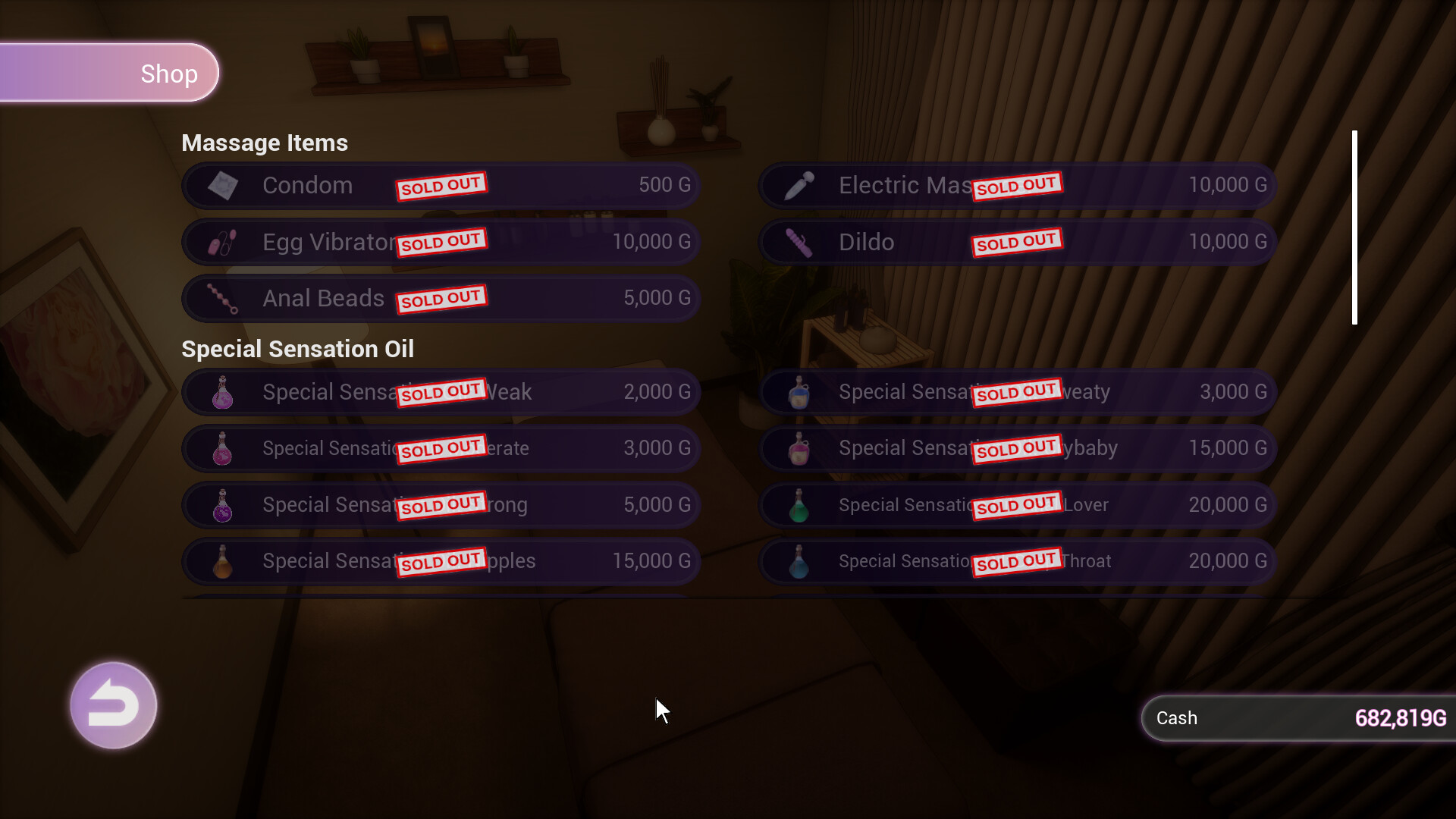 Room 404: Erotic Massage screenshot 2