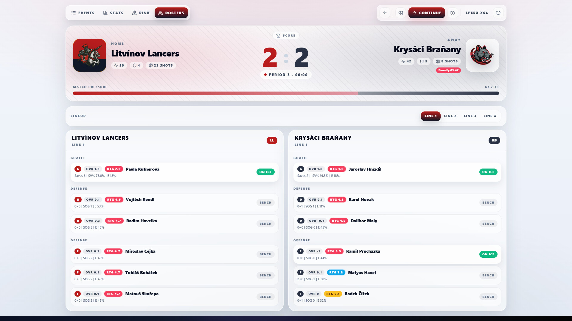 Lancers Cup screenshot 2