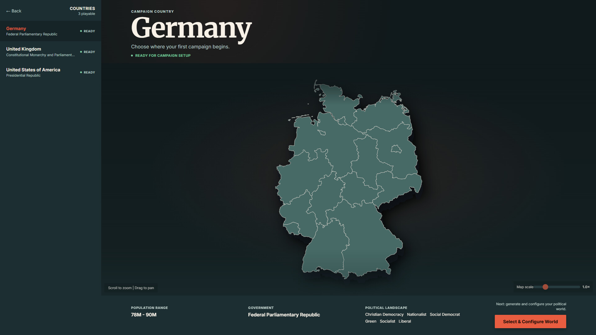 StateOS: The Political Sandbox screenshot 1