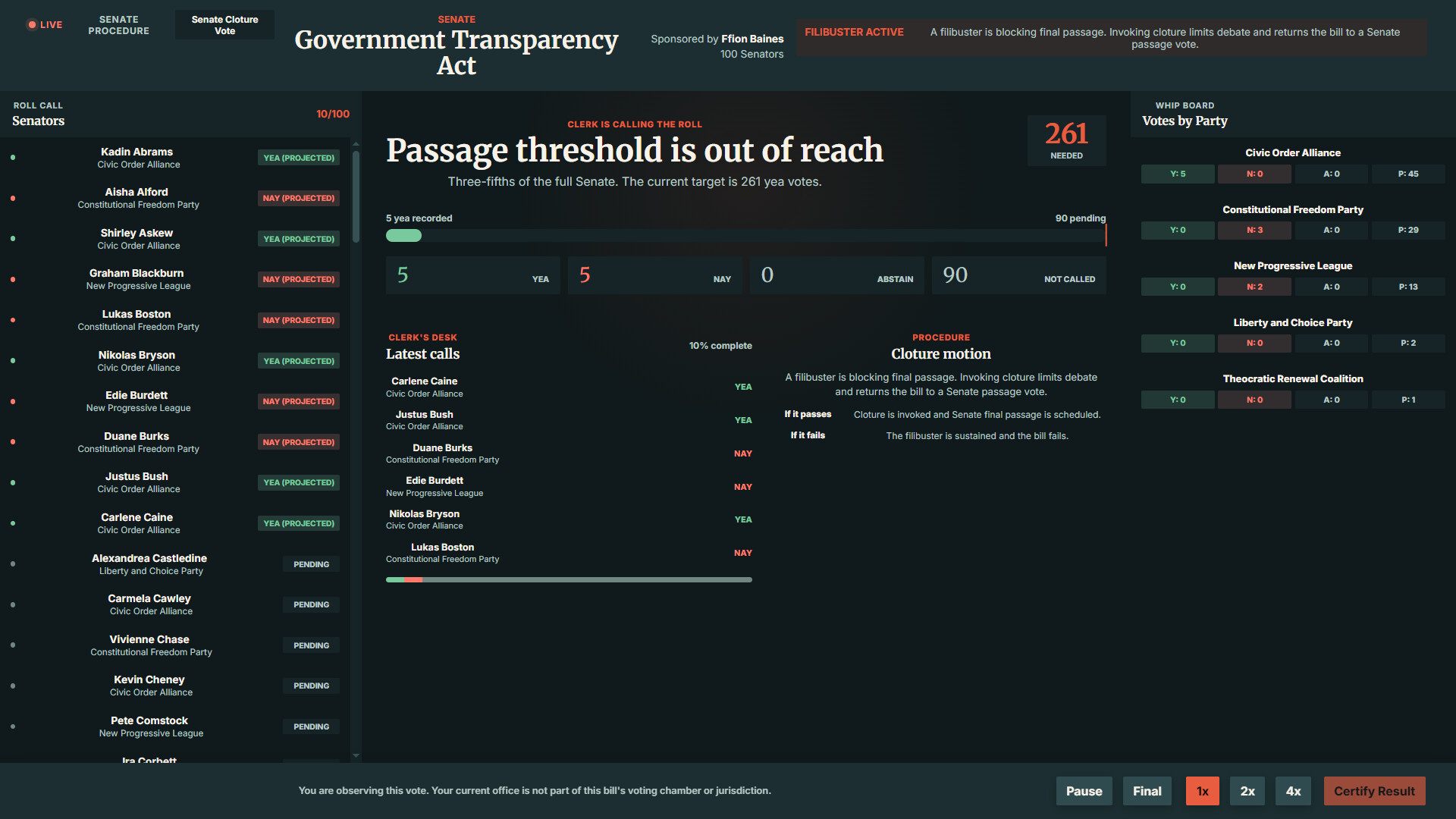 StateOS: The Political Sandbox screenshot 16