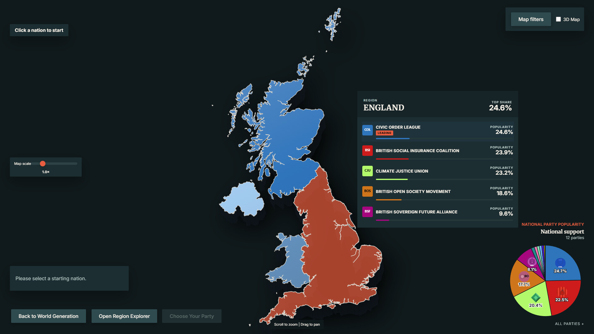 StateOS: The Political Sandbox screenshot 2