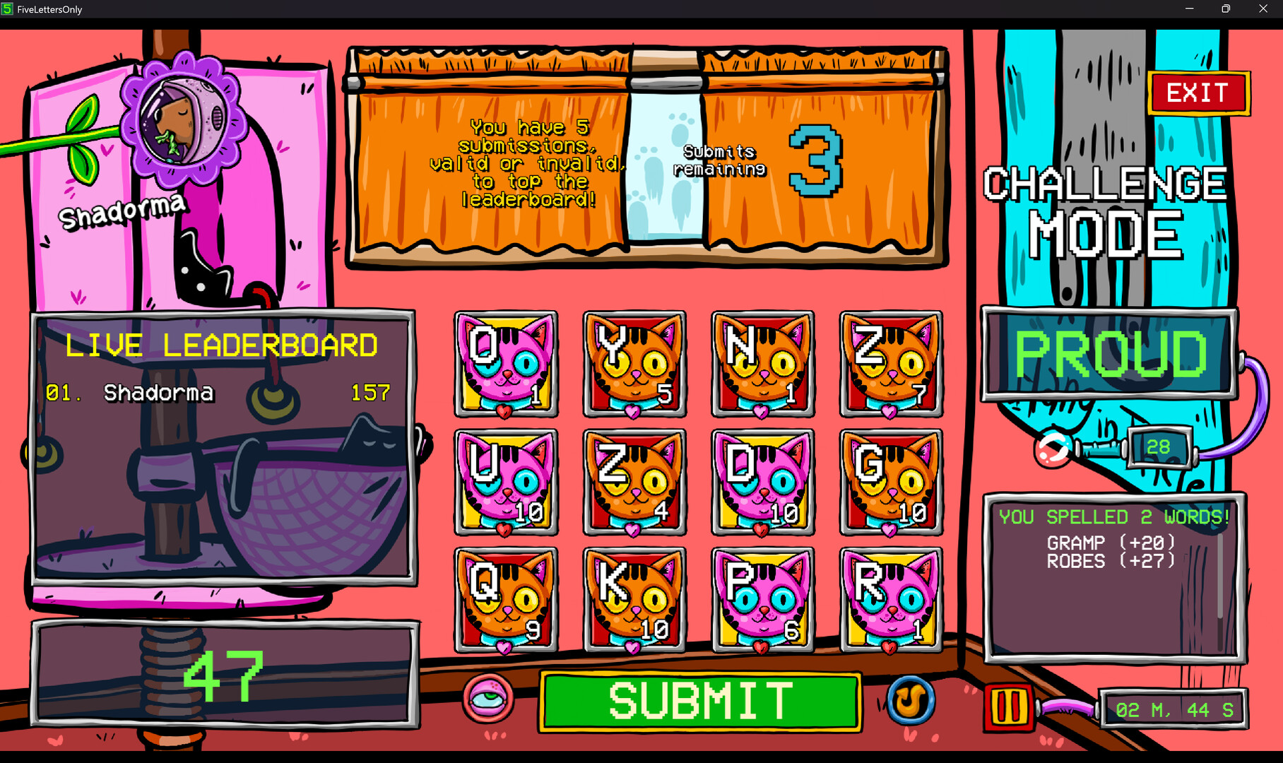 Five Letters Only screenshot 1