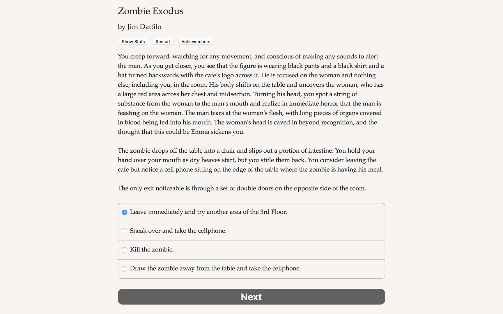 Zombie Exodus screenshot 5