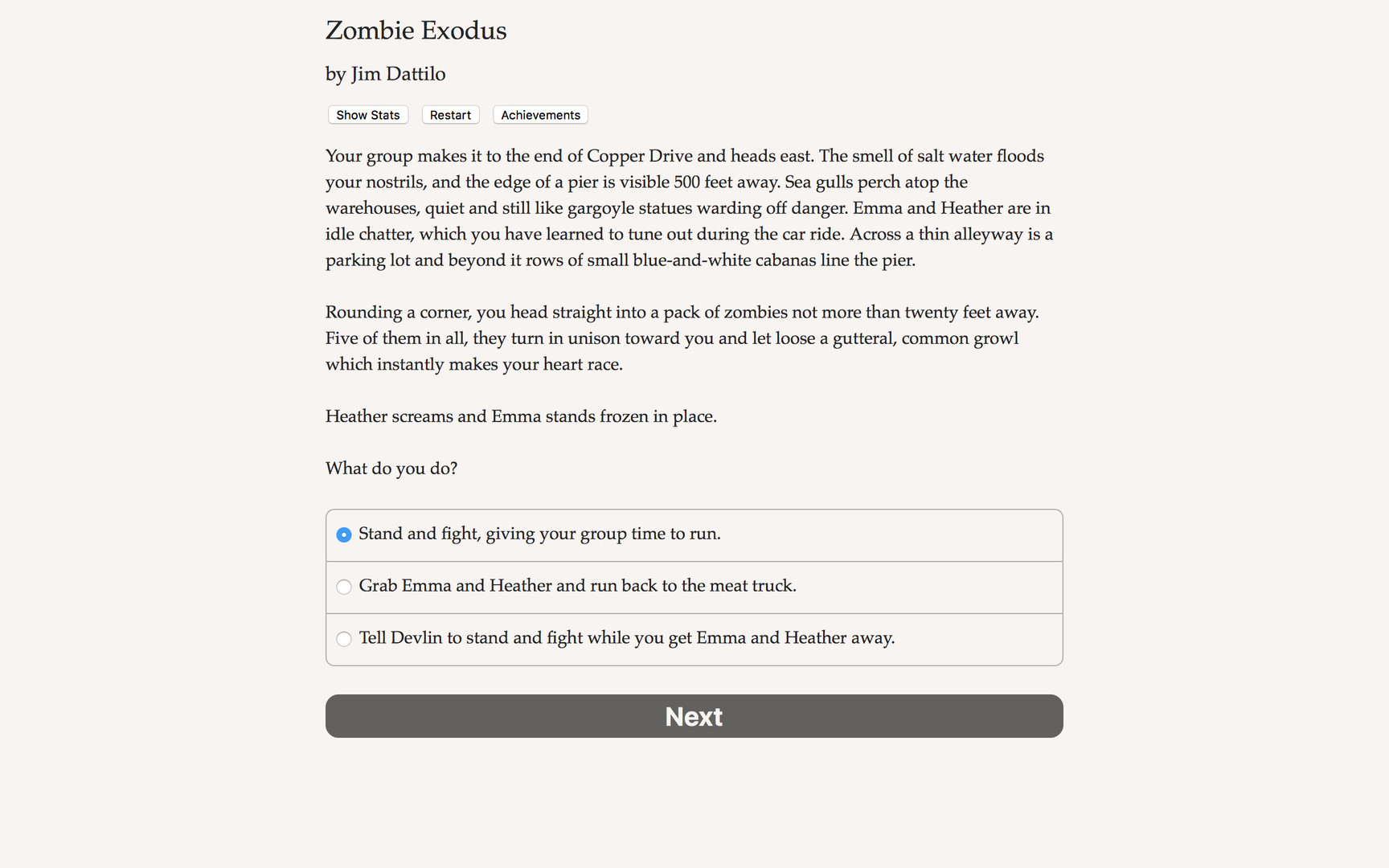 Zombie Exodus screenshot 2