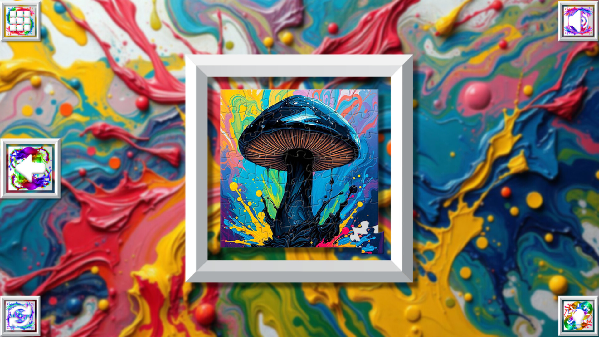 Color Splash: Mushrooms screenshot 6