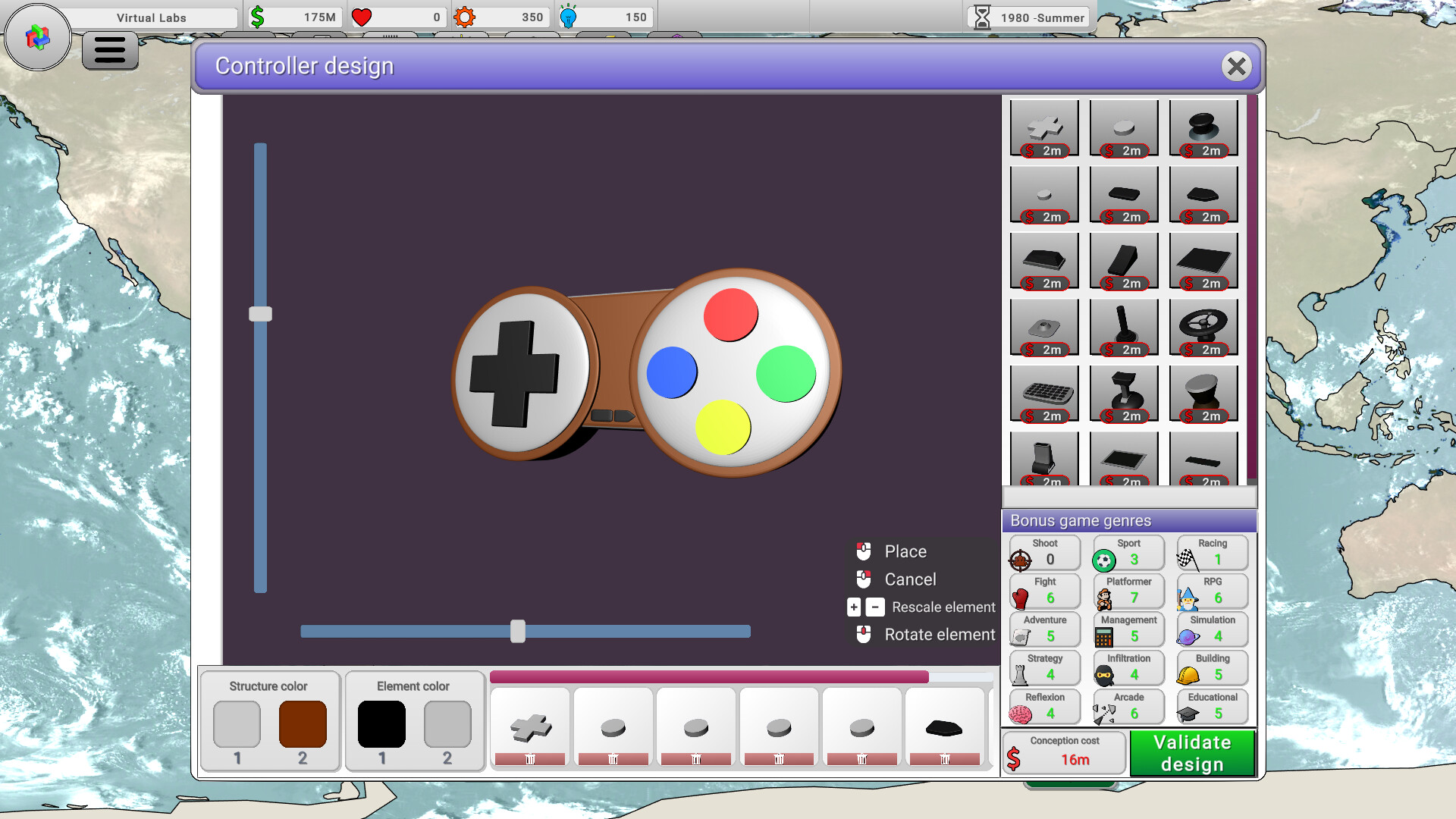 Console War Giant : A Turn-Based Tycoon screenshot 2