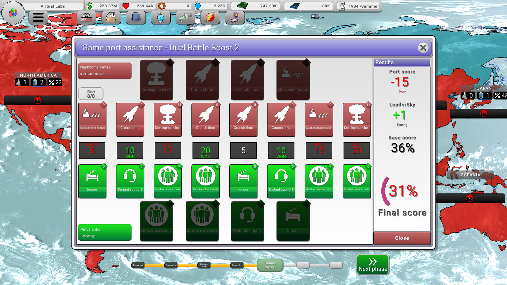 Console War Giant : A Turn-Based Tycoon screenshot 7