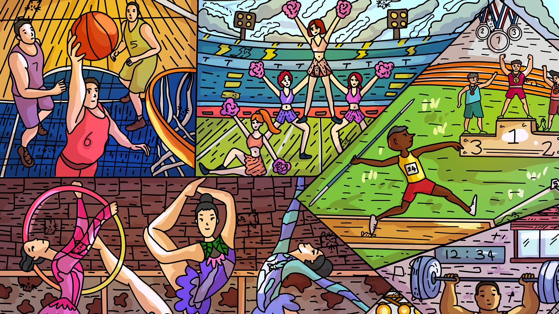 100 Olympic Cats screenshot 1