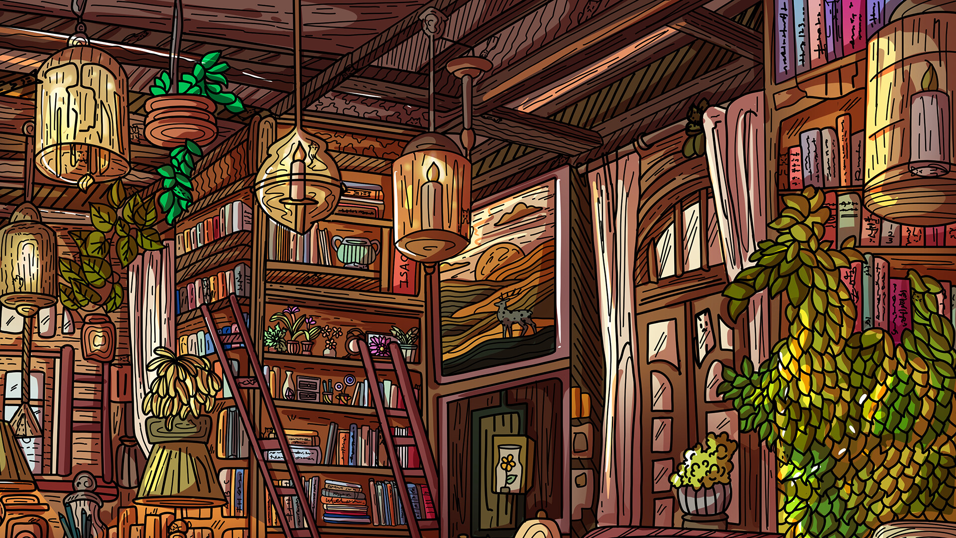 100 Library Cats screenshot 1