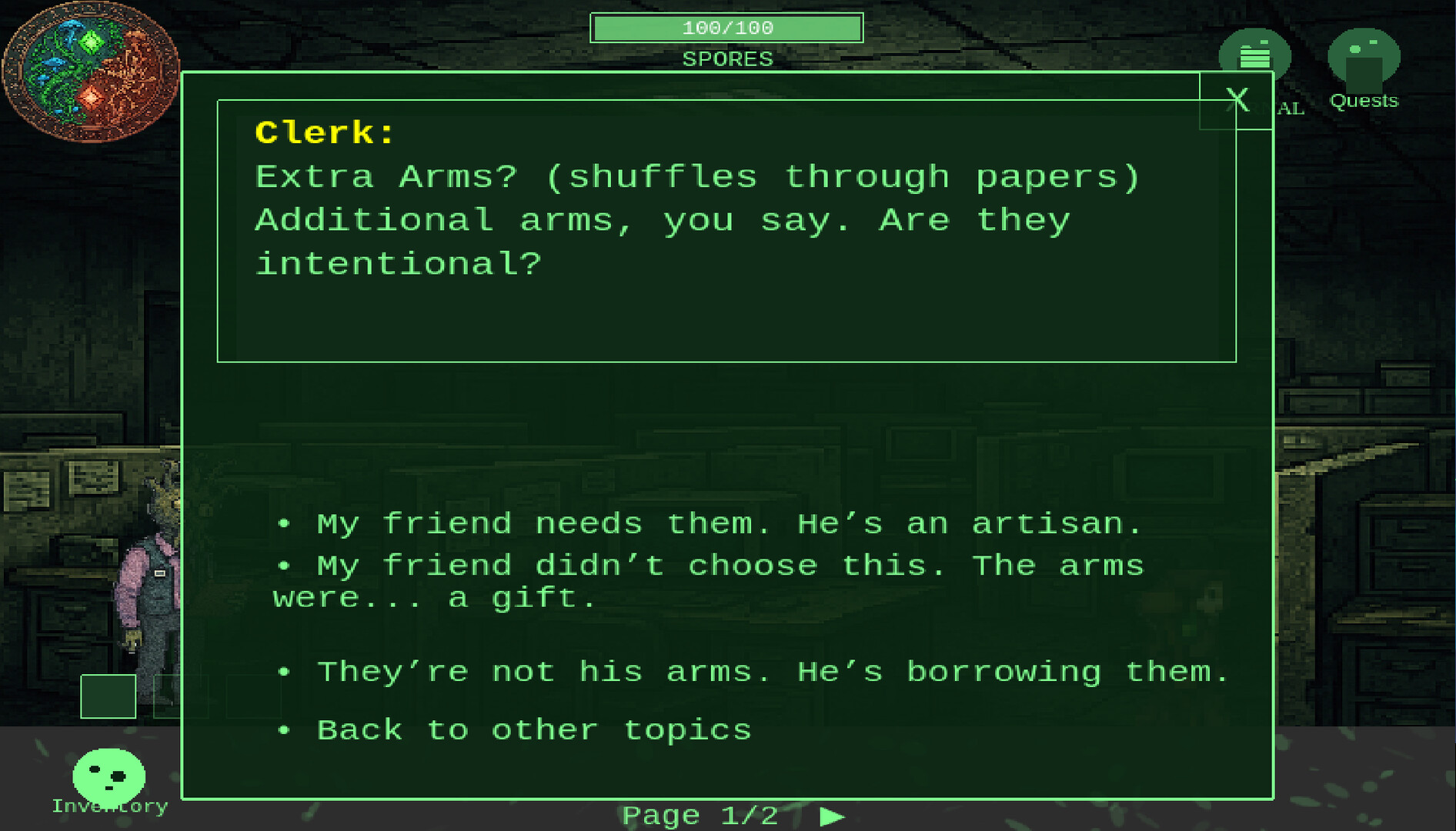 Upper Morkezela: A Weird Game screenshot 2
