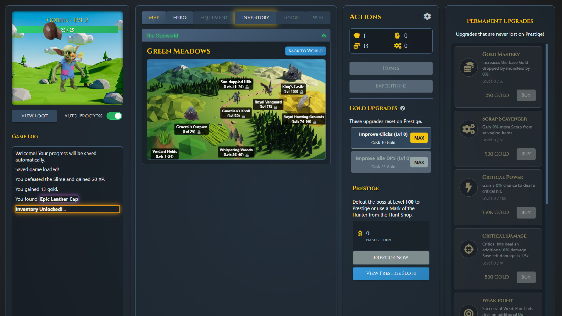 Idle Looter screenshot 1