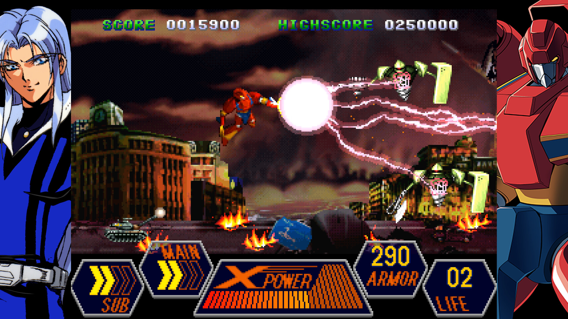 70s-style Robot Anime Geppy-X screenshot 4