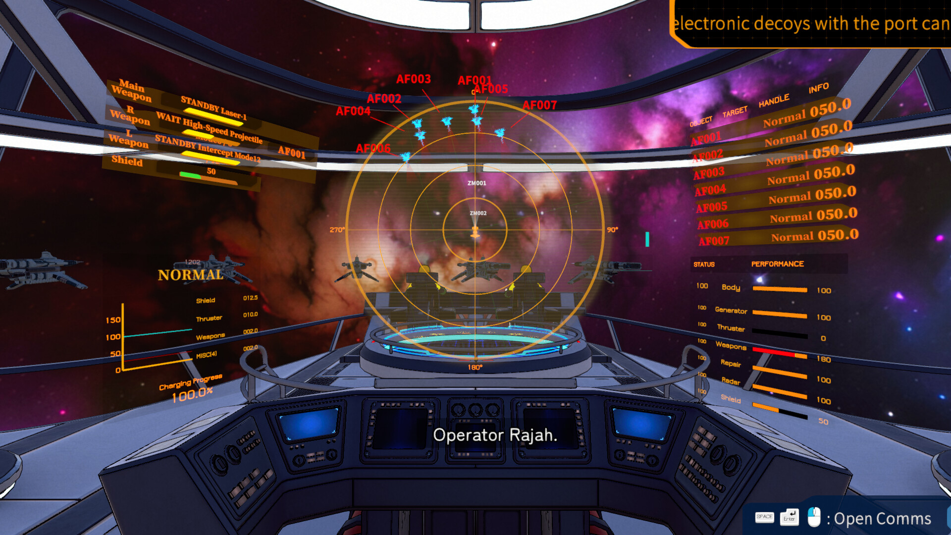 Bridge Orders - Outrim: The Unseen Enemy screenshot 2