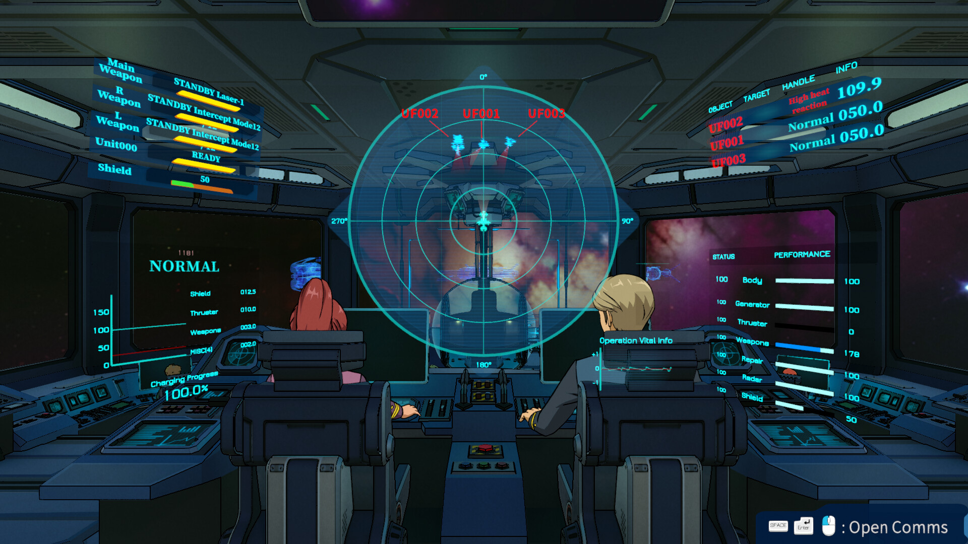 Bridge Orders - Outrim: The Unseen Enemy screenshot 1