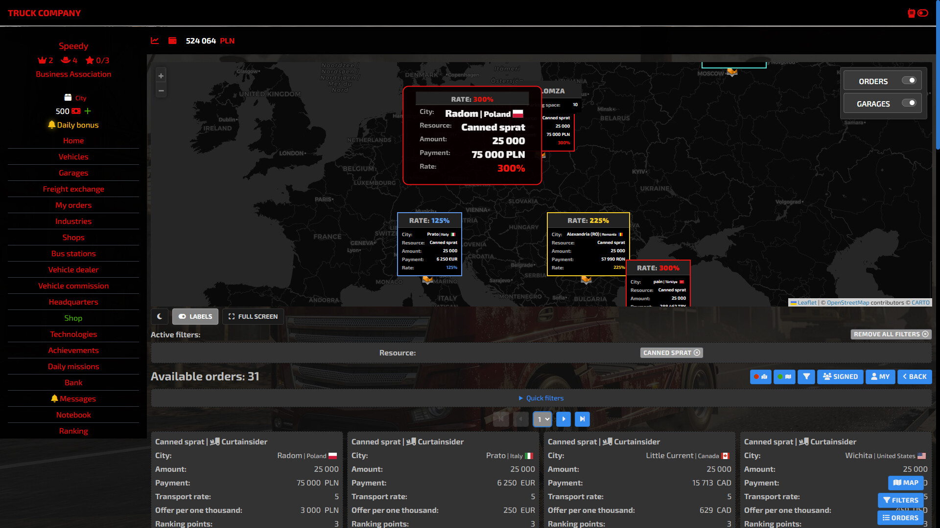 Truck Company screenshot 3