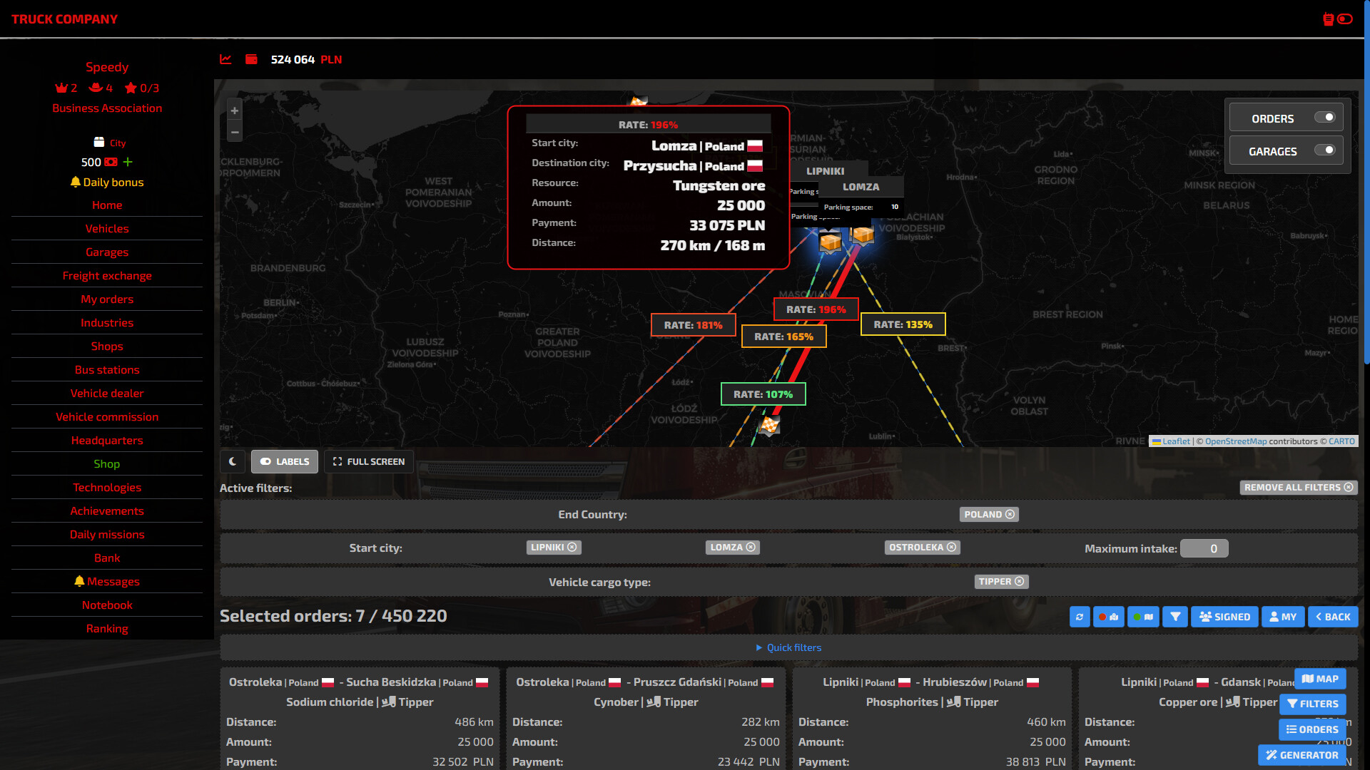 Truck Company screenshot 1
